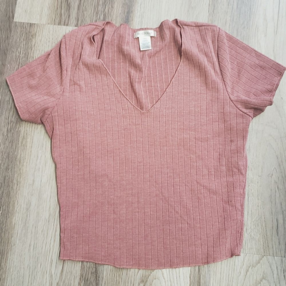 Bozzolo Fall/Winter Crop Top Size Small